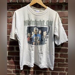 2002 Midnight Oil Band Shirt Size Large